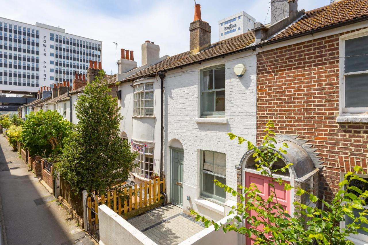 Central Quiet Cottage. Walk To Shops, Bars & Beach Hove Buitenkant foto